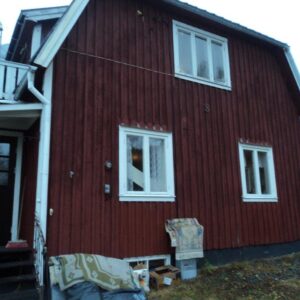 helrenovering av äldre villa i Tärnaby